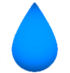 solid DRIP water-drop icon
